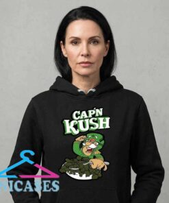 Cap'n Kush Funny Weed Parody Hoodie
