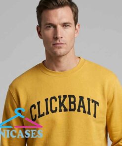 Yellow Fanjoy Clickbait Sweatshirt Style