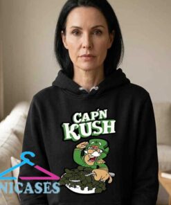 Cap'n Kush Funny Weed Parody Hoodie