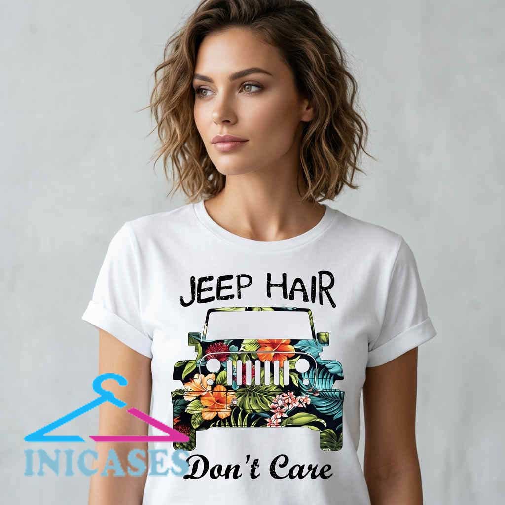 Tropical Jeep Hair Don't Care Shirt Tropical Jeep Hair Don't Care Shirt - Image 2