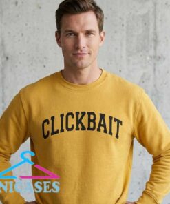 Yellow Fanjoy Clickbait Sweatshirt Style