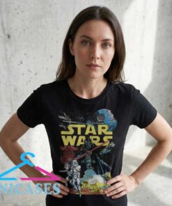 Retro Star Wars Galactic Battle Graphic Tee