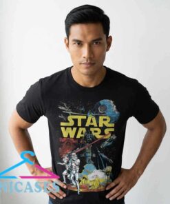 Retro Star Wars Galactic Battle Graphic Tee