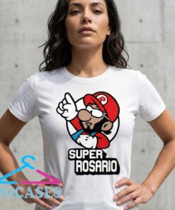 BreakingT Super Rosario baseball shirt, Super Rosario graphic tee, baseball fan apparel, cotton short sleeve sports shirt, casual athletic streetwear
