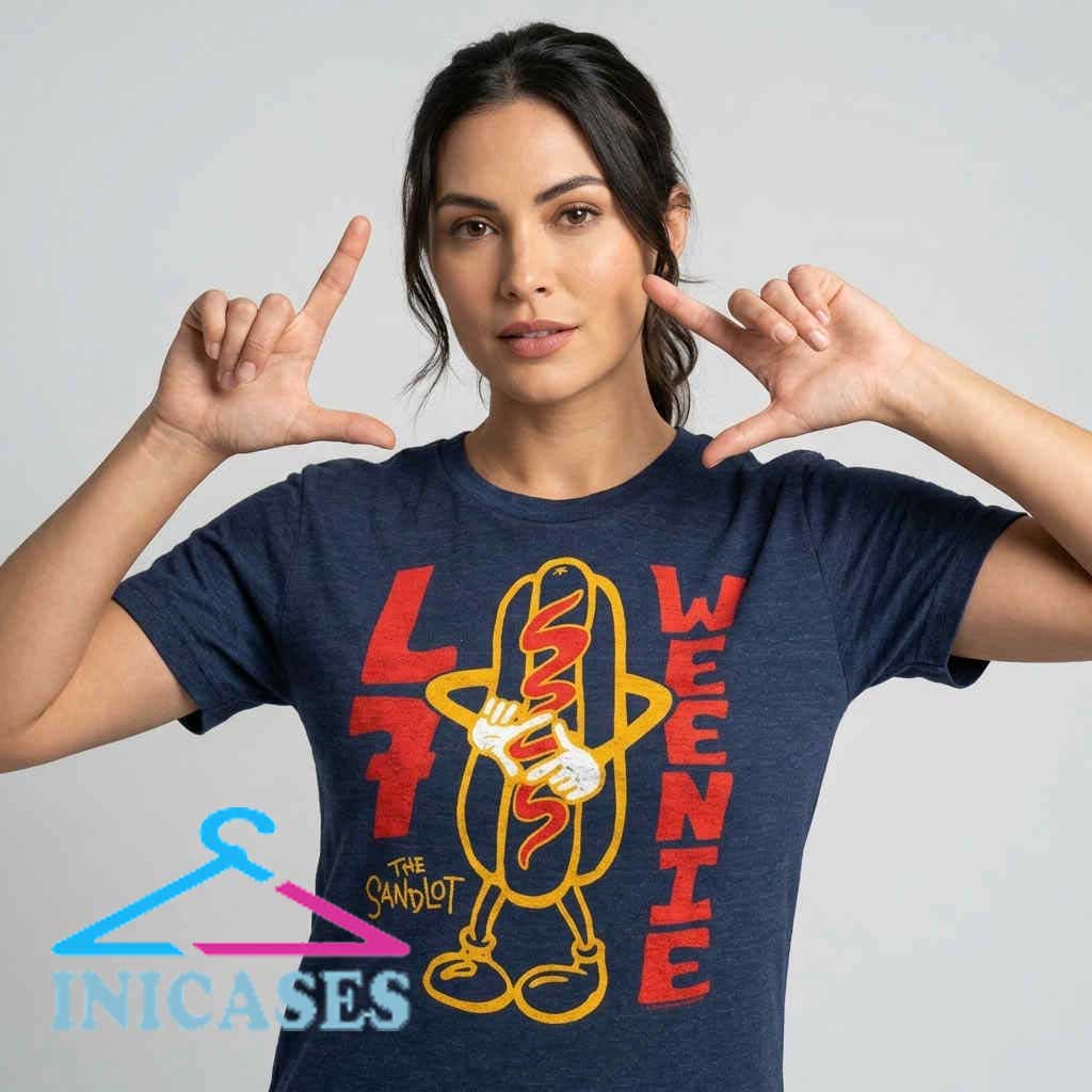 The Sandlot L7 Weenie Tee by Homage T-Shirt The Sandlot L7 Weenie Tee by Homage T-Shirt - Image 2