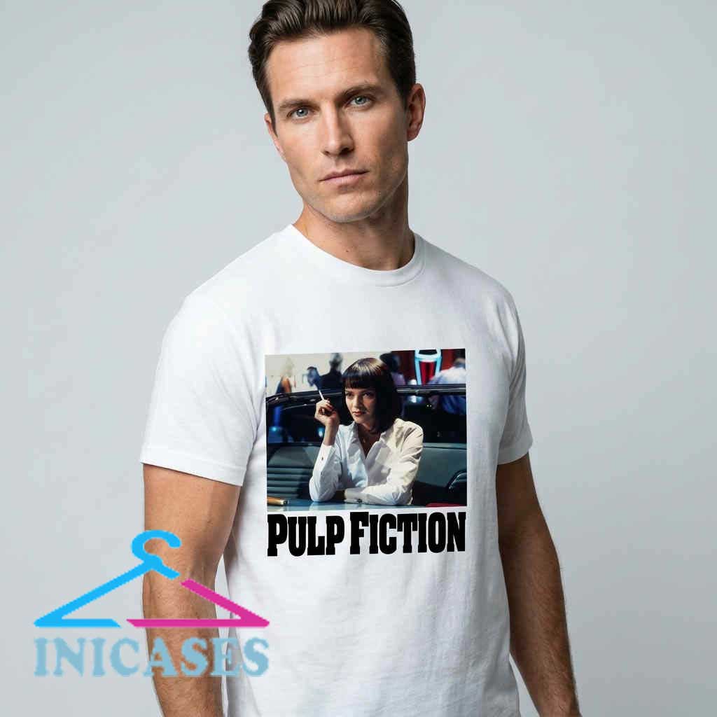 Vintage Mia Wallace Pulp Fiction T shirt Vintage Mia Wallace Pulp Fiction T shirt - Image 2