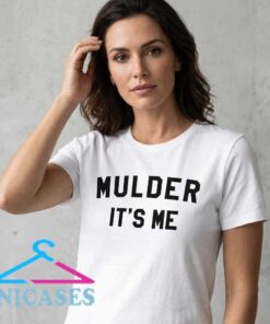 Alternative view of Mulder It's Me X-Files T-Shirt