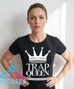 Alternative view of Women's Trap Queen Crown T-Shirt