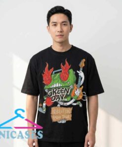 Vintage Green Day Flaming Boombox Tour Shirt Vintage Green Day Flaming Boombox Tour Shirt