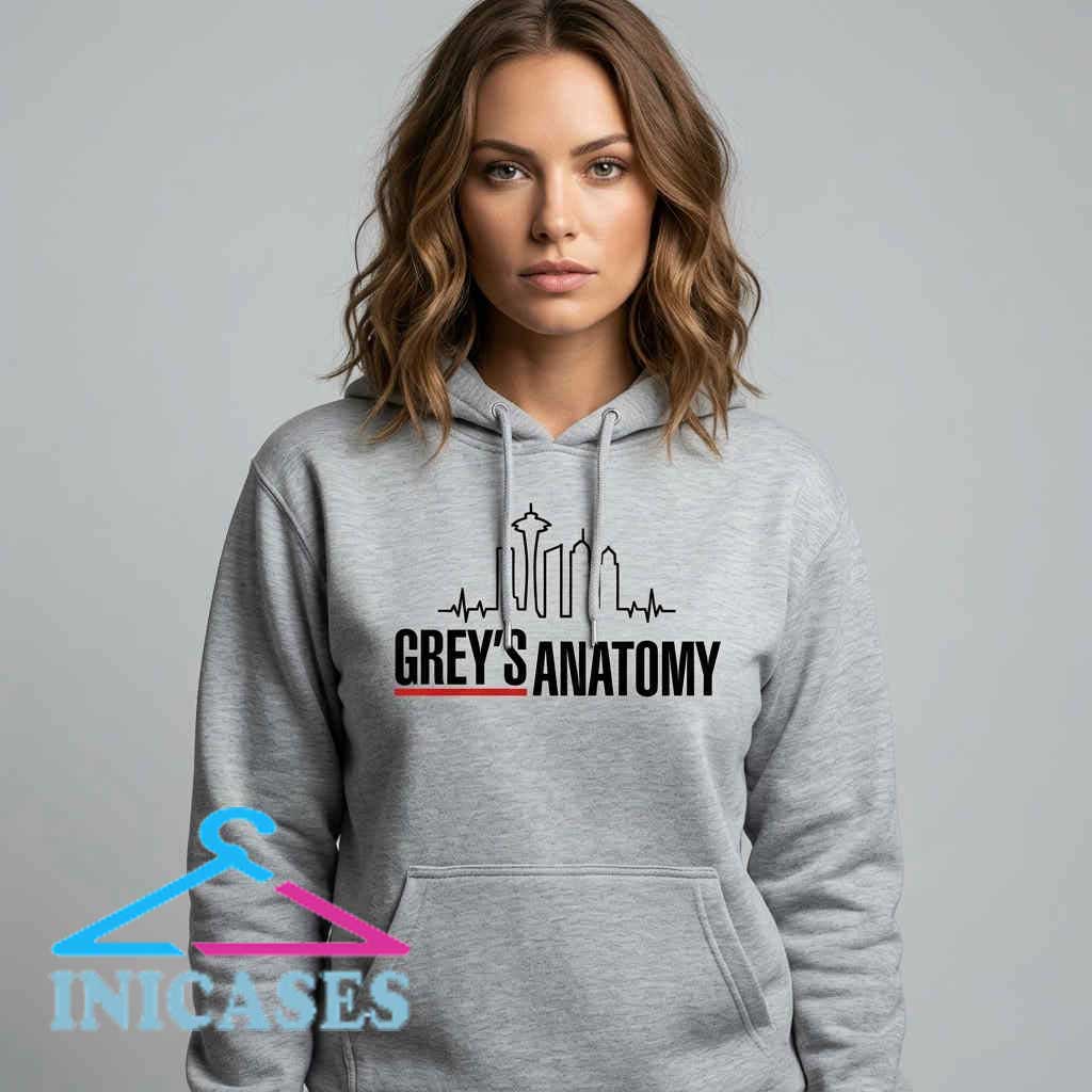 Grey's Anatomy Seattle Skyline Sweatshirt Grey's Anatomy Seattle Skyline Sweatshirt - Image 2