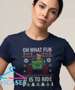 Oh What Fun It Is To Ride Jeep Tee