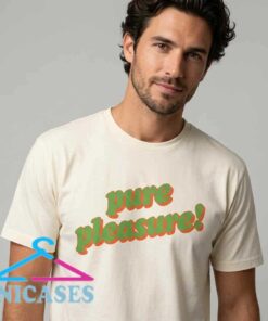 Mollusk Surf Shop Pure Pleasure graphic T-shirt featuring coastal surf artwork, beach-inspired casual fashion, comfortable cotton fabric, relaxed streetwear style, and ocean lifestyle appeal.