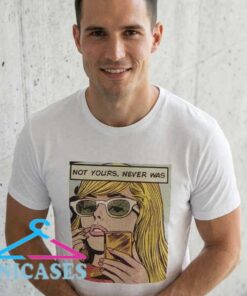 Alternative view of Retro Pop Art Not Yours Comic T-Shirt