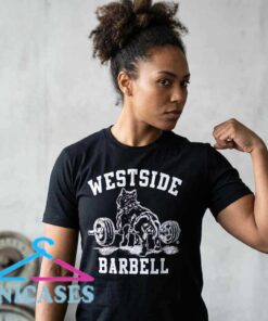 Alternative view of Classic Westside Barbell Dog Gym T-Shirt