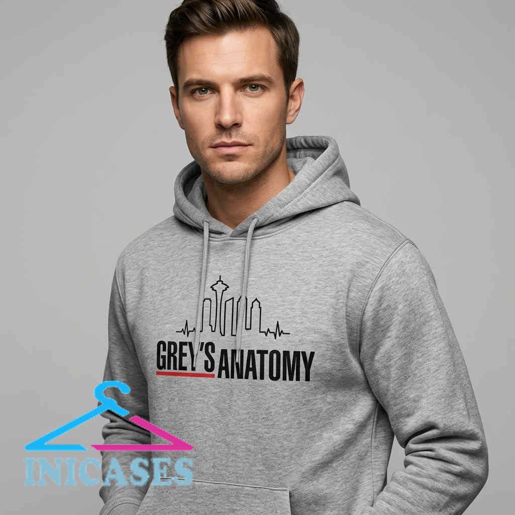 Grey's Anatomy Seattle Skyline Sweatshirt Grey's Anatomy Seattle Skyline Sweatshirt - Image 3