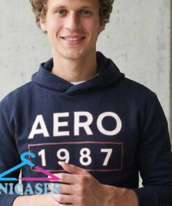 Aeropostale Aero 1987 Fleece Hoodie