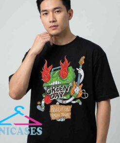Vintage Green Day Flaming Boombox Tour Shirt Vintage Green Day Flaming Boombox Tour Shirt