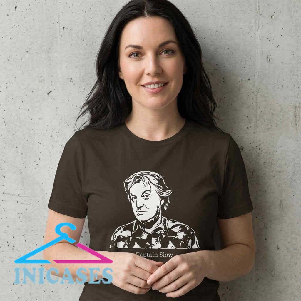 James May Captain Slow Graphic Tee Portrait James May Captain Slow Graphic Tee Portrait - Image 4