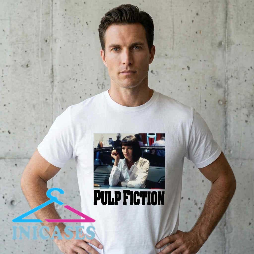 Vintage Mia Wallace Pulp Fiction T shirt Vintage Mia Wallace Pulp Fiction T shirt - Image 4
