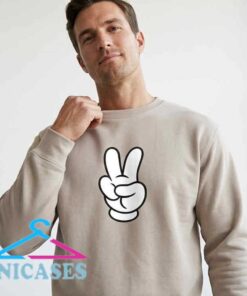Mickey Mouse Peace Sweatshirt Mickey Mouse Peace Sweatshirt