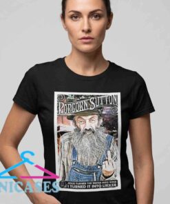 Popcorn Sutton Moonshine Graphic T-Shirt