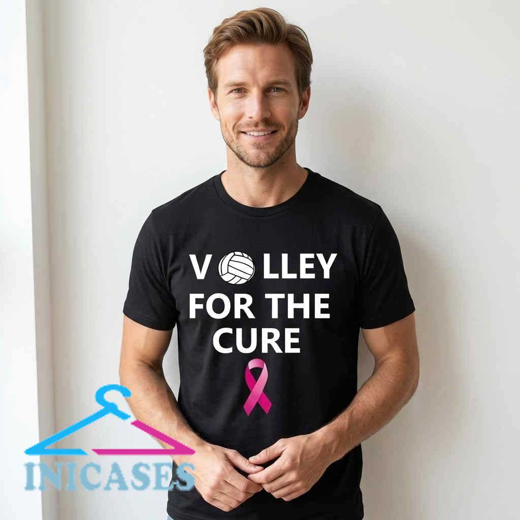 Pink Ribbon Volleyball Awareness Tee Pink Ribbon Volleyball Awareness Tee - Image 3