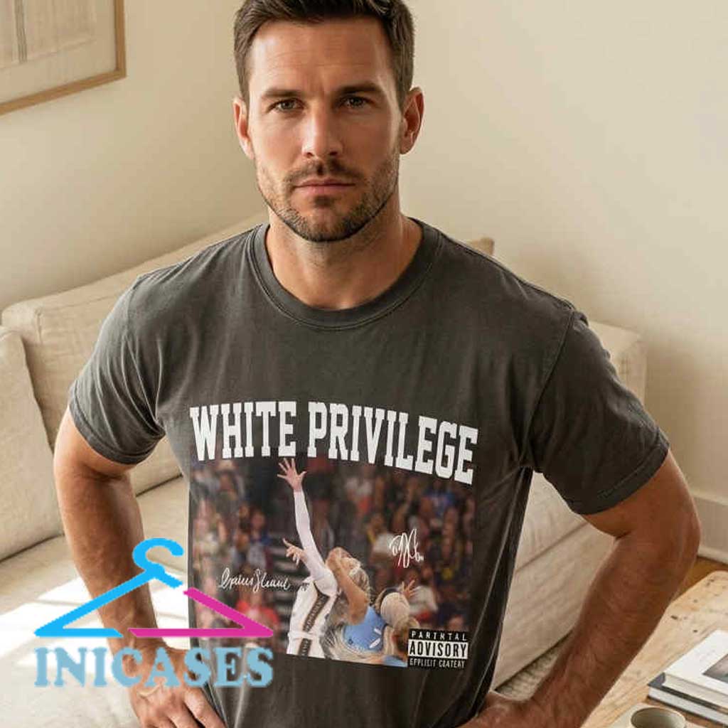 White Privilege WNBA Vintage Tee Shirt White Privilege WNBA Vintage Tee Shirt - Image 3