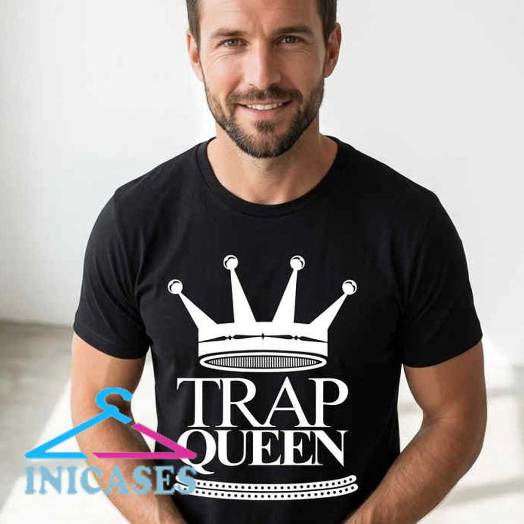 Women's Trap Queen Crown T-Shirt Women's Trap Queen Crown T-Shirt - Image 3