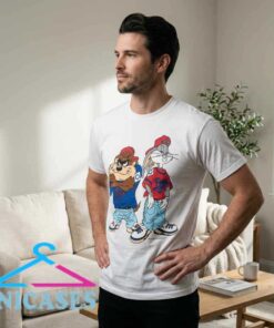 Vintage 90s Looney Bugs & Taz Hip Hop T-Shirt