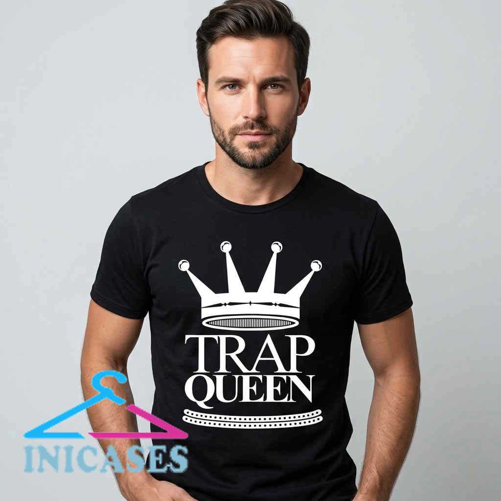 Women's Trap Queen Crown T-Shirt Women's Trap Queen Crown T-Shirt - Image 4