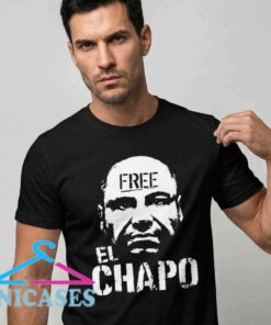 Urban El Chapo iconic graphic T-shirt with bold streetwear print, cotton short sleeve design, pop culture inspired apparel, casual unisex fashion, and edgy urban style for everyday outfits and fans.
