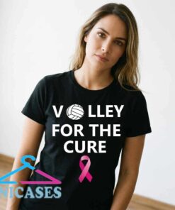 Pink Ribbon Volleyball Awareness Tee Pink Ribbon Volleyball Awareness Tee