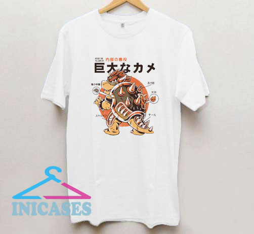Japan Bowserzilla Funny Shirt