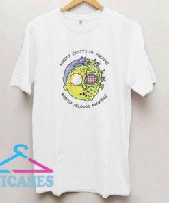 Morty Nobody Exists On Purpose Shirt