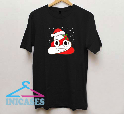 Santa Poop Emoji Christmas Shirt
