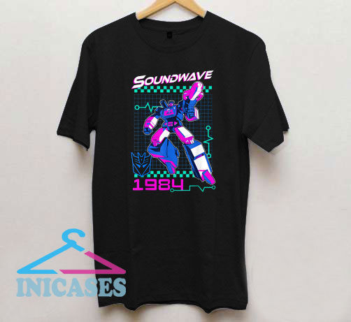 Transformers Soundwave 1984 Poster Shirt